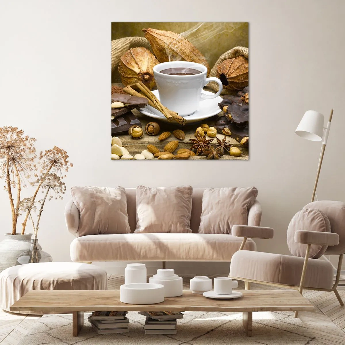 Canvastavla - Bild på duk - För de som söker upplevelser - 40x40 cm