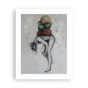 Affisch - Livets börda - 40x50 cm