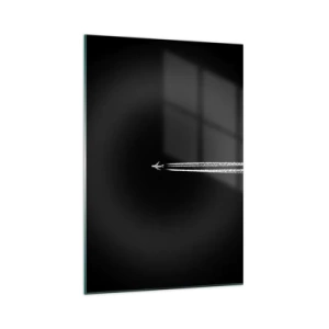 Glastavla - Bild på glas - I en annan dimension - 70x100 cm