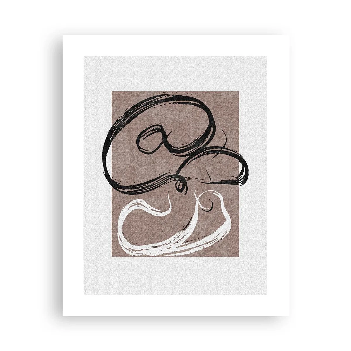 Affisch - Komposition - sökande efter fullständighet - 40x50 cm