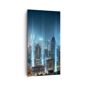 Canvastavla - Bild på duk - Himmelsfärd på berlinskt sätt - 55x100 cm