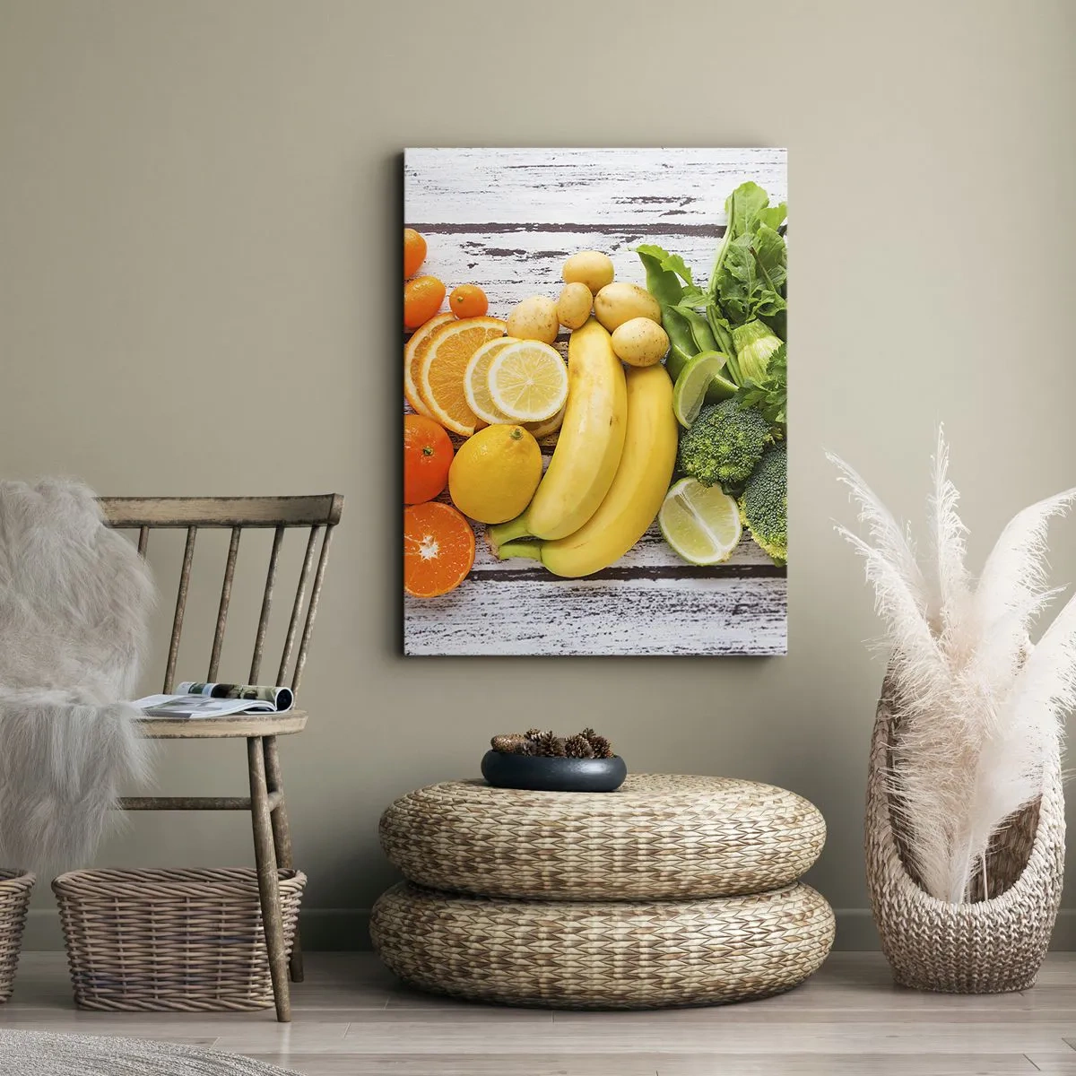 Canvastavla - Bild på duk - Räcker det inte? - 50x70 cm