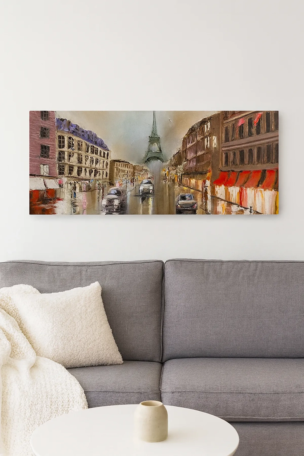 Canvastavla - Bild på duk - Det är bara tornet som räknas - 30x30 cm