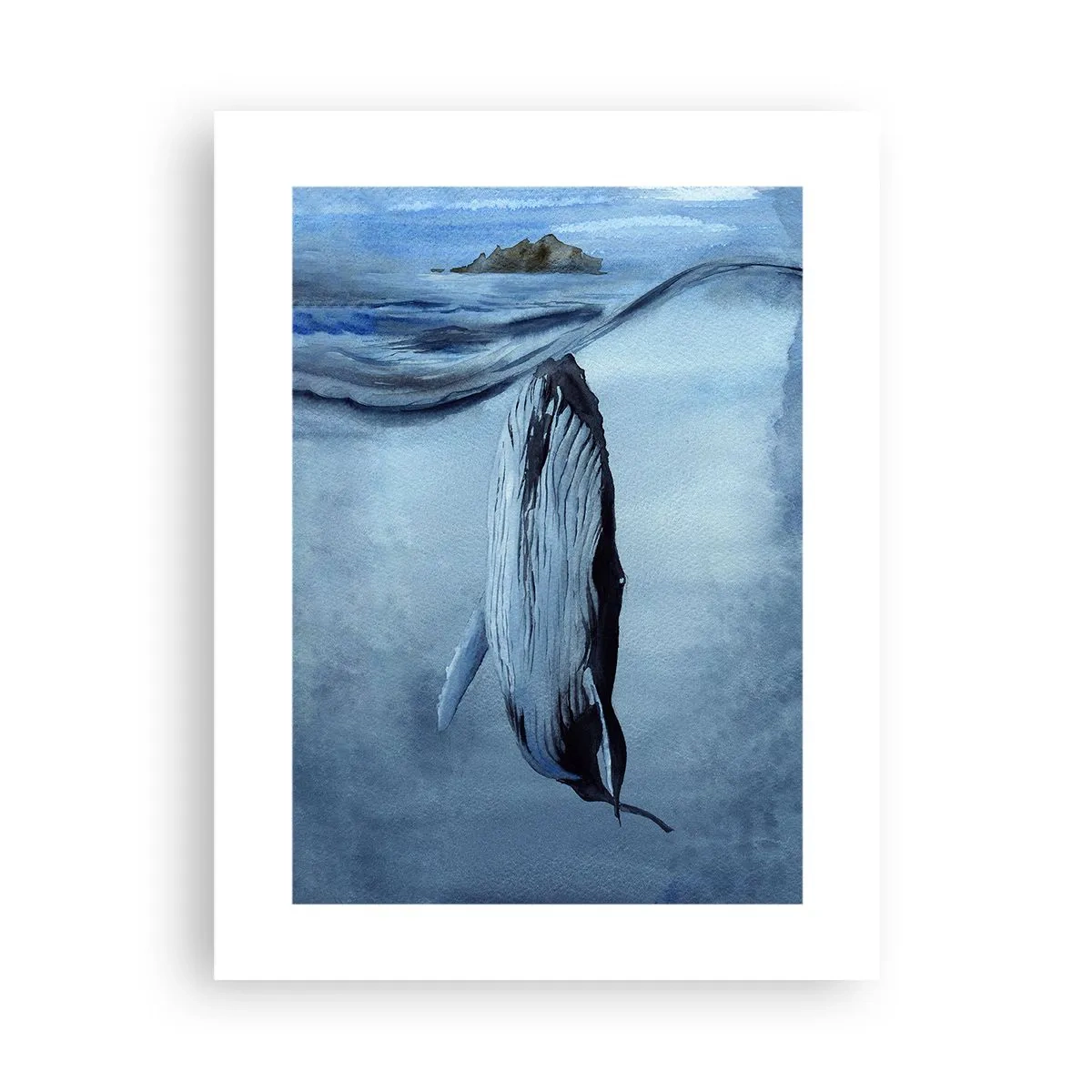 Affisch - Två världar i norr - 30x40 cm