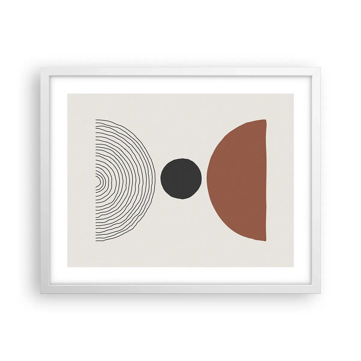 Affisch i vit ram - I fokus - 50x40 cm