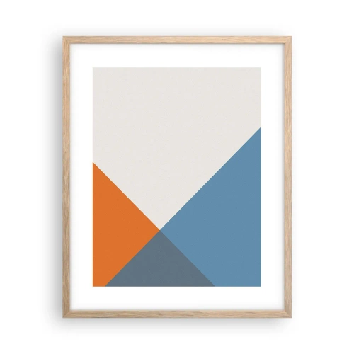 Affisch i ram av ljusek - Under vinkel… - 40x50 cm