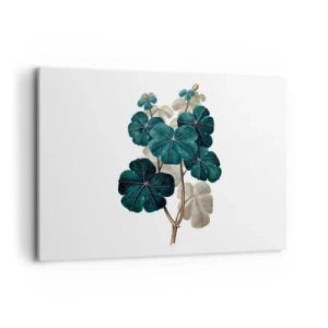 Canvastavla - Bild på duk - Från ett gammalt herbarium - 100x70 cm