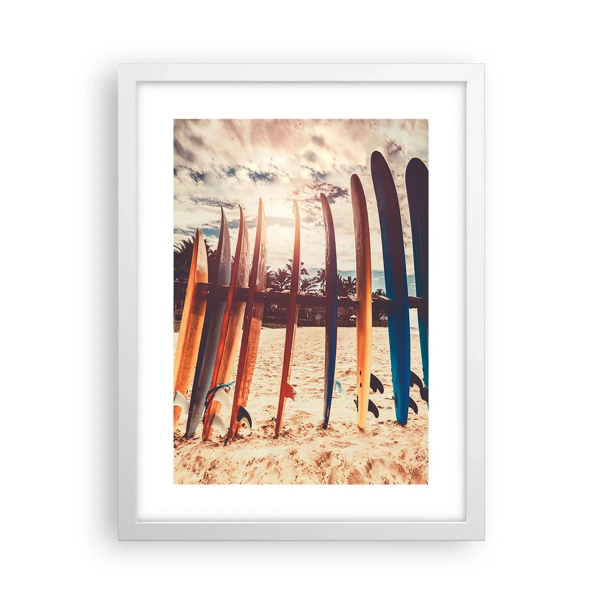 Affisch i vit ram - God natt, vi ses imorgon - 30x40 cm