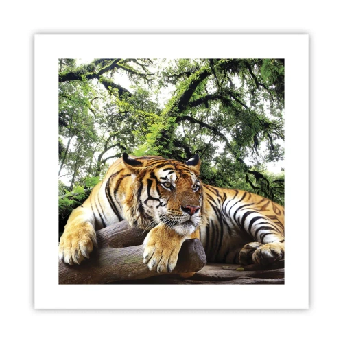 Affisch - Med vänlig hälsning - 40x40 cm