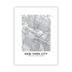 Affisch - Metropolens anatomi - 30x40 cm