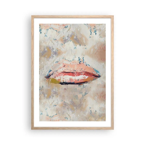 Affisch i ram av ljusek - Väcker sinnen - 50x70 cm