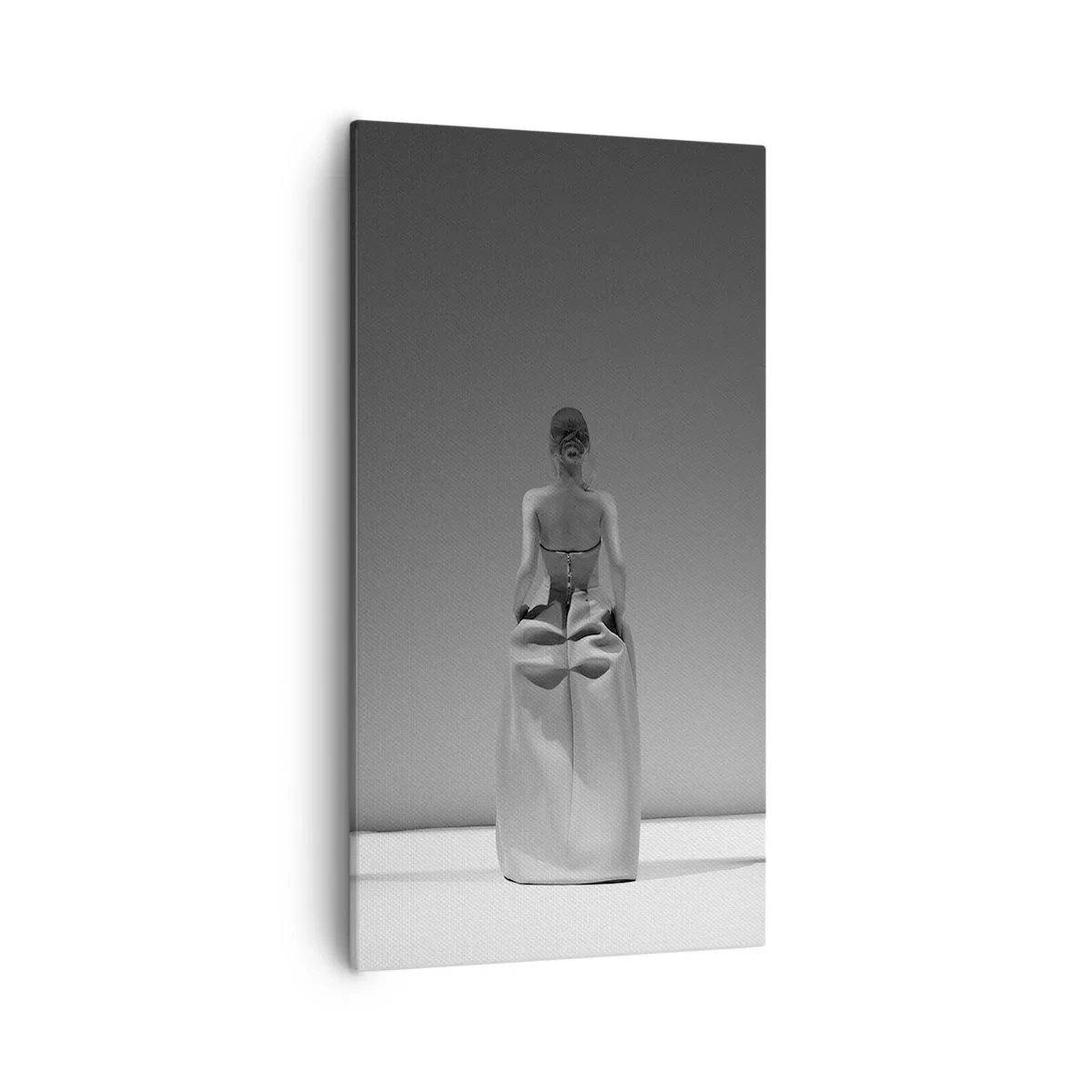 Canvastavla - Bild på duk - Raffinerad enkelhet - 55x100 cm