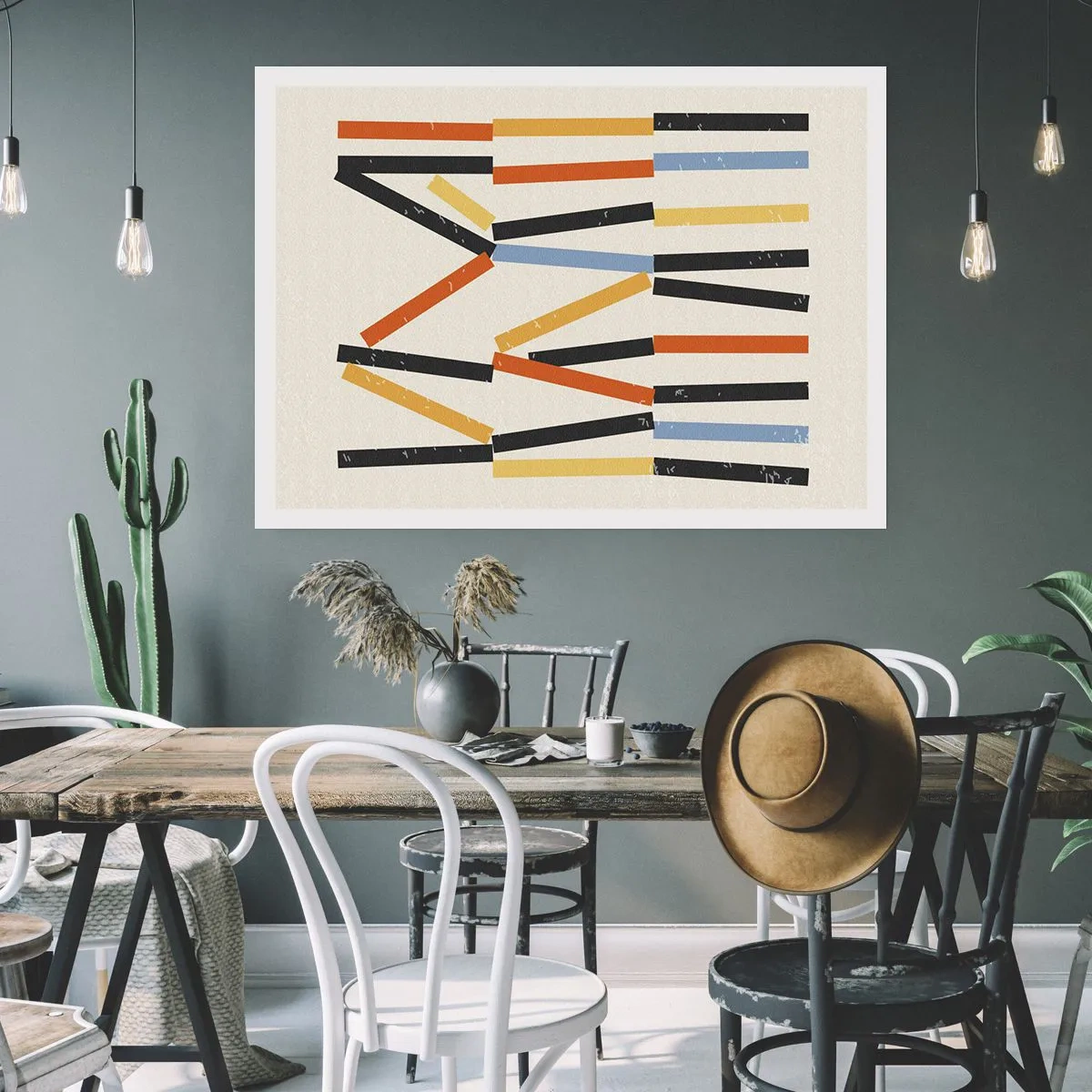 Affisch - Horisontell komposition - 100x70 cm