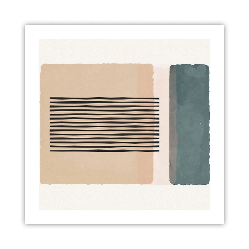 Affisch - Allt väl - 50x50 cm