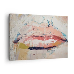 Canvastavla - Bild på duk - Väcker sinnen - 70x50 cm