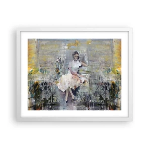 Affisch i vit ram - Klassisk och modern - 50x40 cm