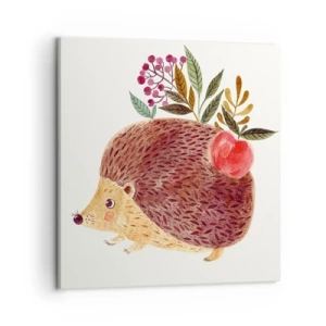 Canvastavla - Bild på duk - Och du gillar mig redan - 50x50 cm