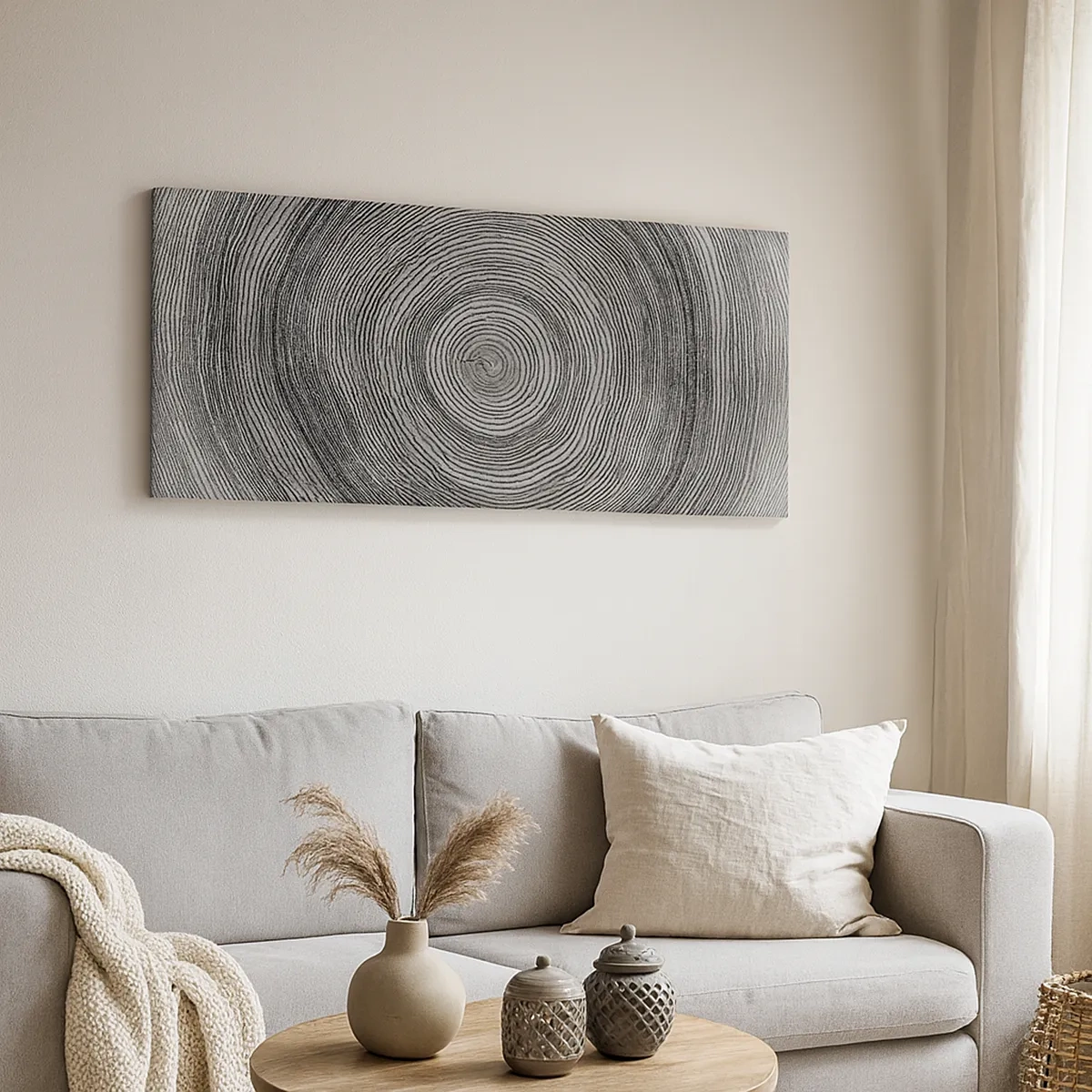 Canvastavla - Bild på duk - Ett tecken i tiden - 30x30 cm