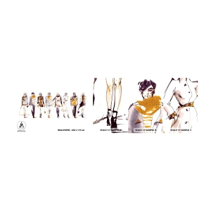 Fototapet Prov Standard Eco - Otvunget mode, fri elegans - Kvinna, Modell, Mode - 100x30 cm