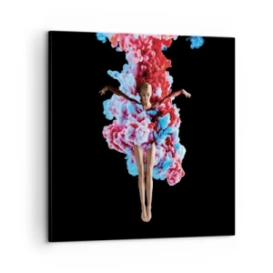 Canvastavla - Bild på duk - Fullt blommande - 60x60 cm