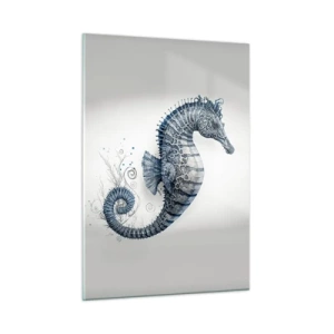 Glastavla - Bild på glas - Ett subtilt skämt från naturen - 50x70 cm