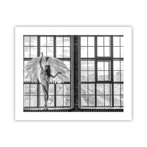 Affisch - Änglarnas stad? - 50x40 cm