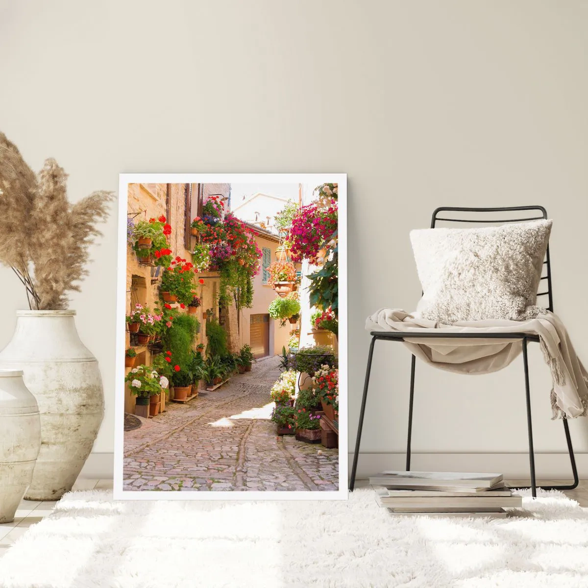 Affisch - I blommornas flod - 40x50 cm