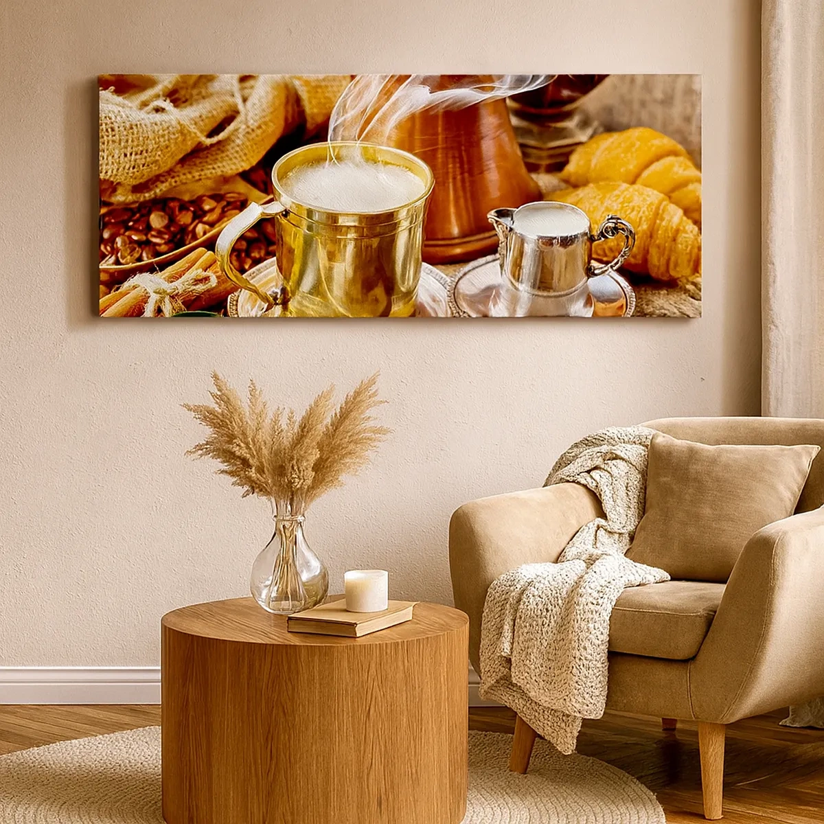 Canvastavla - Bild på duk - Ha en trevlig dag! - 30x30 cm