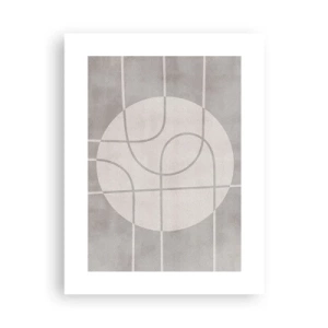 Affisch - Cirkulärt och rakt fram - 30x40 cm