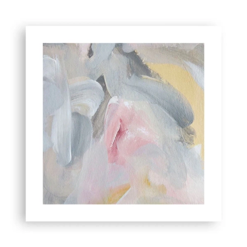 Affisch - I en pastellfärgad värld - 40x40 cm