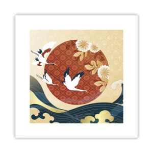 Affisch - Japansk saga - 30x30 cm