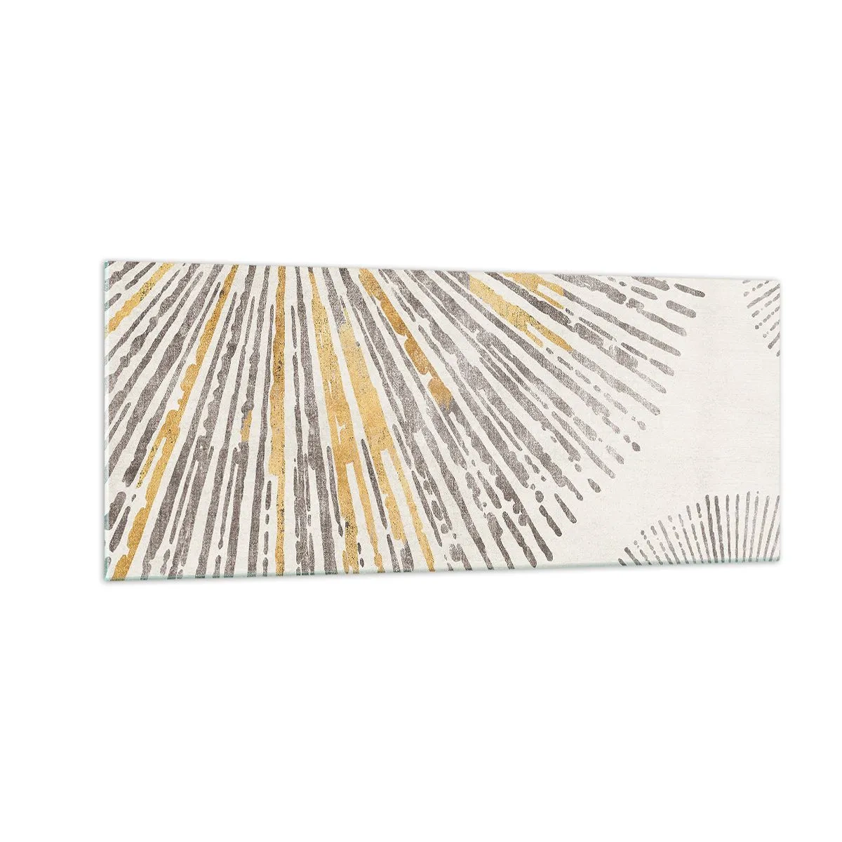 Glastavla - Bild på glas - Radiens skönhet - 100x40 cm