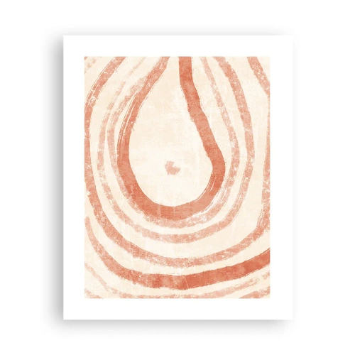 Affisch - Korallringar - komposition - 40x50 cm