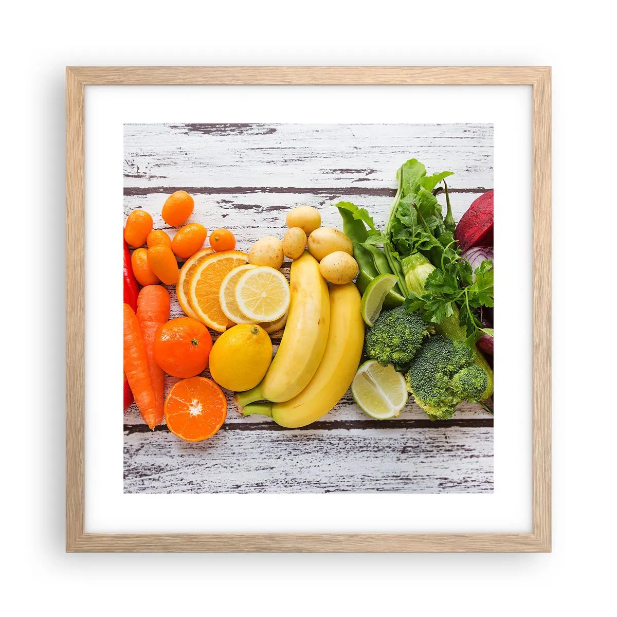 Affisch i ram av ljusek - Räcker det inte? - 40x40 cm