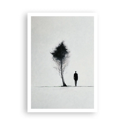 Affisch - Vi vandrar alla - 70x100 cm