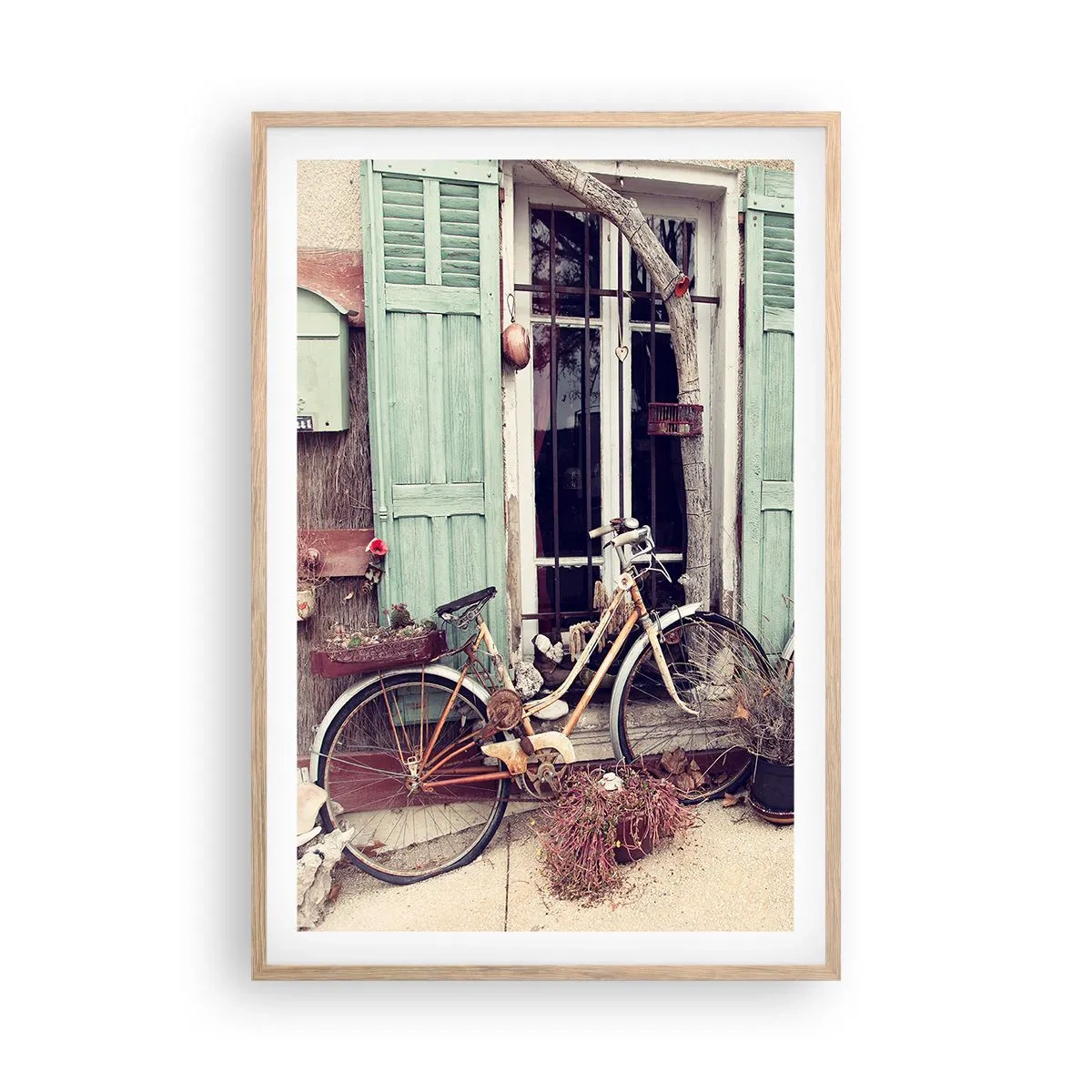 Affisch i ram av ljusek - Länge leve provinsen - 61x91 cm