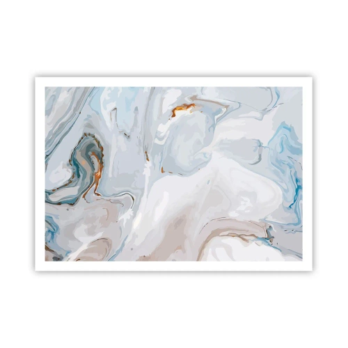 Affisch - Utbuktande vithet - 100x70 cm