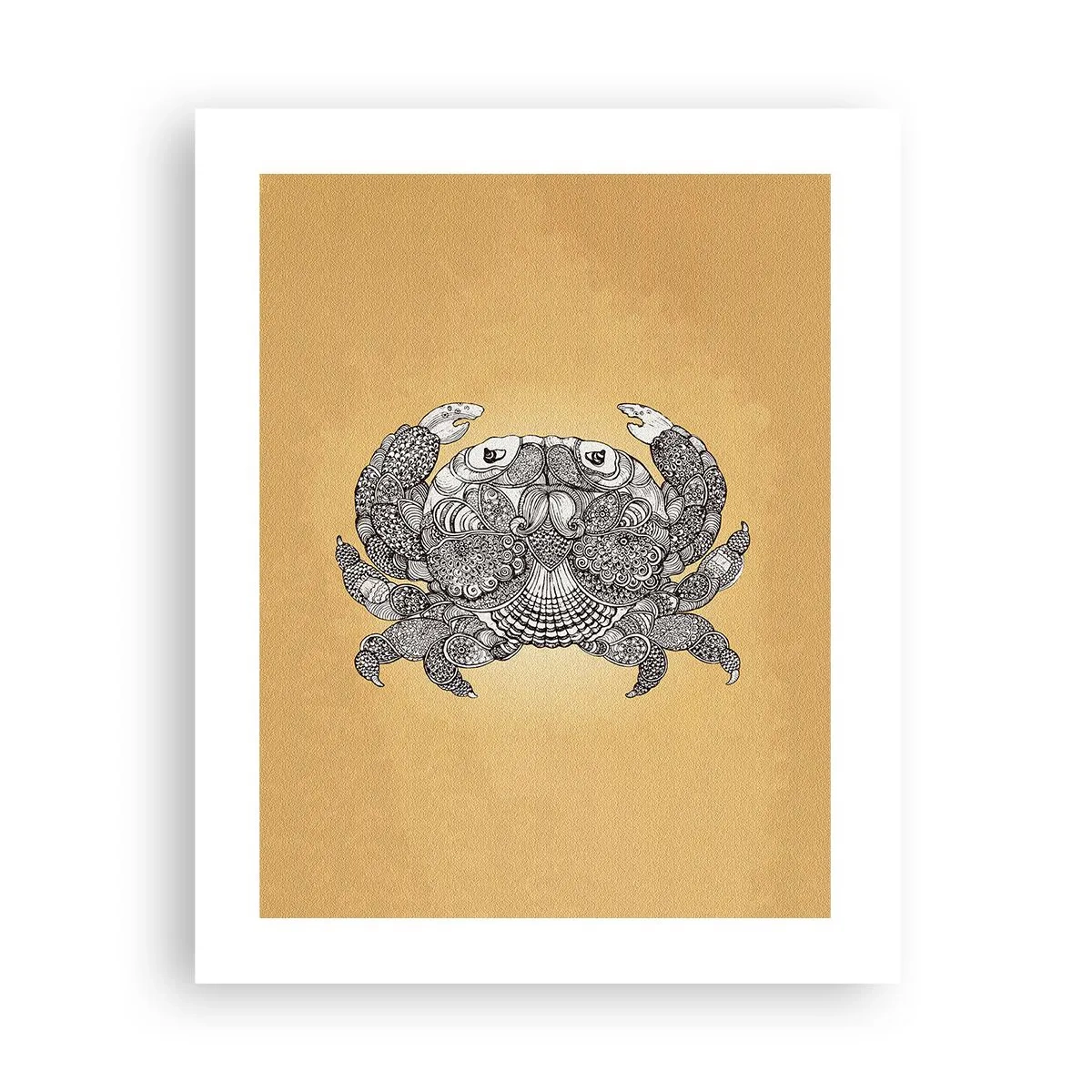 Affisch - Herr Krabba berättar - 40x50 cm