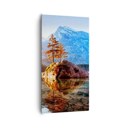 Canvastavla - Bild på duk - Naturen i ett nytt ljus - 65x120 cm