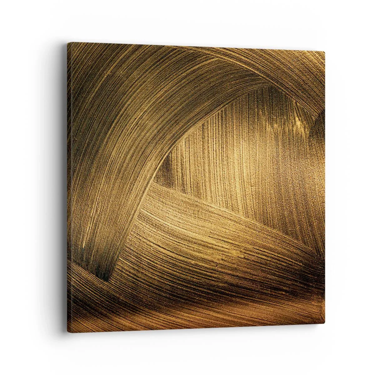 Canvastavla - Bild på duk - I gyllene labyrint - 40x40 cm