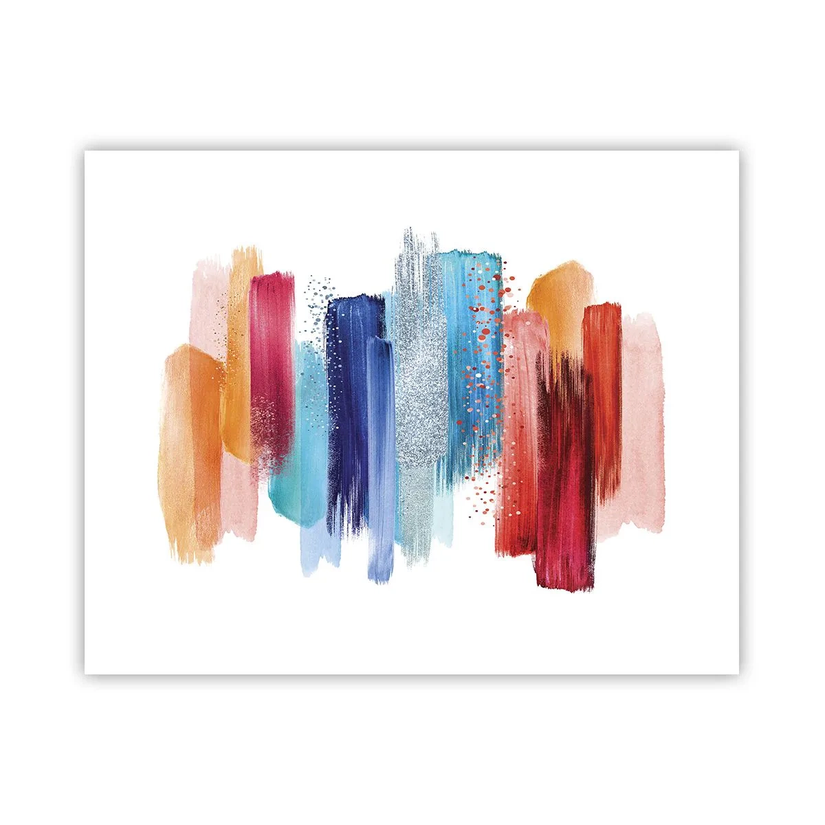 Affisch - Upp och ner  - 50x40 cm
