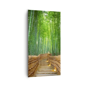 Canvastavla - Bild på duk - Asiatiska kulturens essäns - 65x120 cm