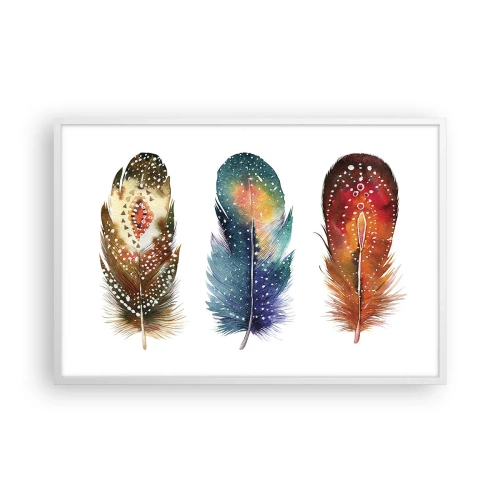 Affisch i vit ram - Ritualer, seder, hemligheter - 91x61 cm