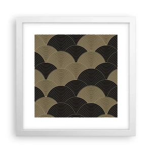 Affisch i vit ram - Enighet i mångfald - 30x30 cm