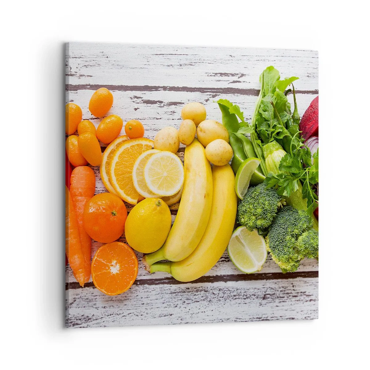 Canvastavla - Bild på duk - Räcker det inte? - 50x50 cm