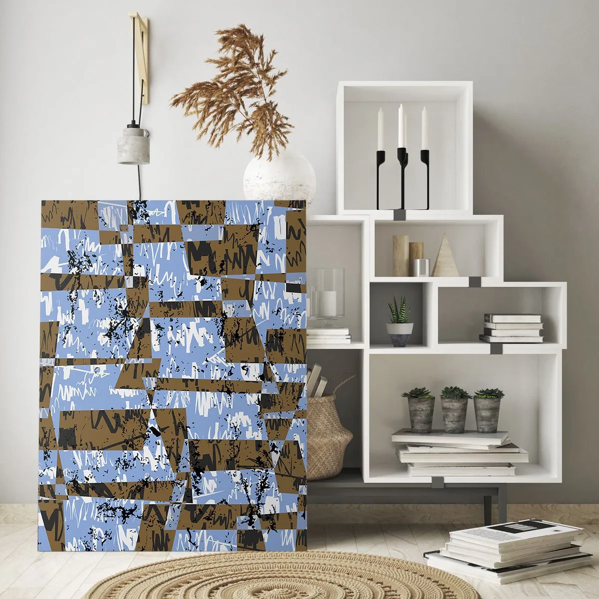 Glastavla - Bild på glas - Icke-folkligt urklipp - 80x120 cm