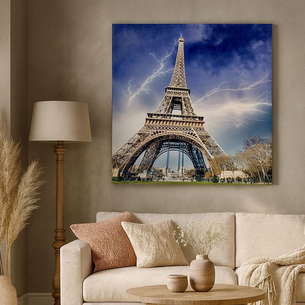 Canvastavla - Bild på duk - Stormhärskarinna - 30x30 cm