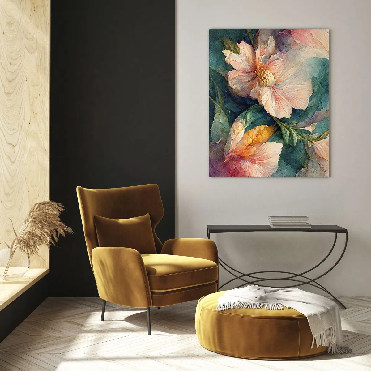 Glastavla - Bild på glas - Bara subtilitet - 50x70 cm