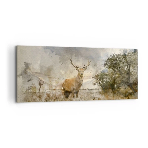 Canvastavla - Bild på duk - Värdighet - styrka - dignitet - 120x50 cm