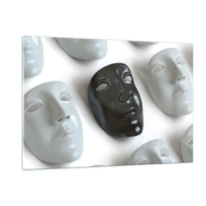 Glastavla - Bild på glas - Hur kan man urskilja sig? - 120x80 cm